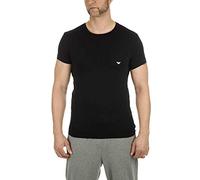 Emporio Armani Underwear Herren Schlafanzugoberteil 111035CC729, Gr. Medium, Schwarz (Nero 00020)