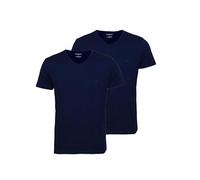 2er Pack EMPORIO ARMANI T-Shirts C-Neck V-Neck Blau XL