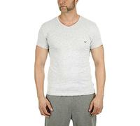 Emporio Armani Underwear Herren T-Shirt Iconic Logoband Schlafanzugoberteil, Weiß B, S