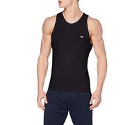 Emporio Armani Underwear Herren Tank Big Eagle Unterhemd, Weiß, L