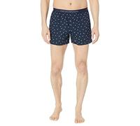 Emporio Armani Underwear Herren Yarn Dyed Woven Pyjama Boxer, Marin/Infinity Eagle, L
