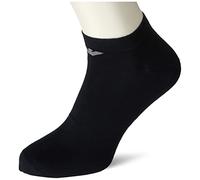 Emporio Armani Underwear Men's 3-Pack In-Shoe Socks, Marine, S/M