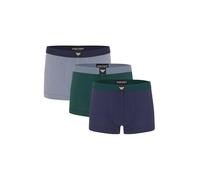 Emporio Armani Em002205_af14987 Boxershorts 3 Einheiten L Stone / Pine / Peacoat