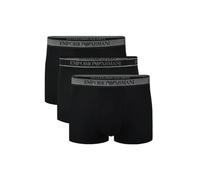 Boxershorts EMPORIO ARMANI "Boxershort CORE LOGOBAND 3er Pack", Herren, Gr. XL, schwarz (schwarz2), Obermaterial: 95% Baumwolle CO. 5% Elasthan EL., Unterhosen (18641065-XL) schwarz2