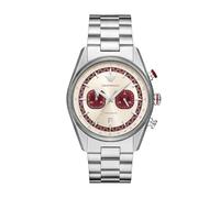 Emporio Armani Herren Analog Quarz Uhr mit Edelstahl Armband AR11645