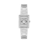 Emporio Armani Watch for Women, 20mm Quarz-Zweizeigerwerk mit Edelstahl- oder Lederarmband