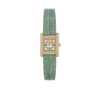 Emporio Armani Damen Analog Quarz Uhr mit Leder Armband AR11661