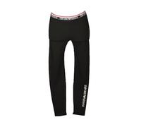 EMPORIO ARMANI Woman Logo Band Leggings Schwarz XL, Schwarz, 46