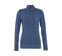 Emporio Armani Woman's TECH Wool Turtle Neck Pullover BLAU M, blau, M
