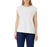 Emporio Armani Women's Logomania Tank, White, L