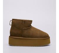 EMU Australia Women's Stinger Micro Flatform Sheepskin Ankle Boot, Chestnut, Size 37