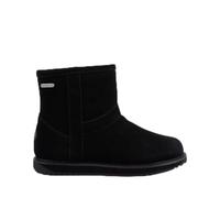 EMU Australia Women's Banks Suede Boot, Sheepskin Lining, Waterproof, Australian Sheepskin Lining, Black, Size 39