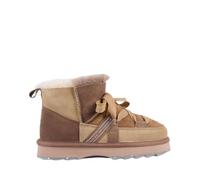 EMU Australia Women's Blurred Micro Patchwork Sheepskin Ankle Boot, Mushroom, Size 37