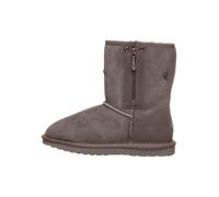 EMU Leder-Winterboots in Grau - Größe 38 | Damen Stiefel