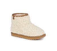 EMU Leder-Winterboots "Wallaby Mini Teddy" in Beige - Größe 28 | Kinderstiefel