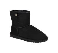 EMU Australia Women's Platinum Stinger Slim Mini Sheepskin Boot, Black, Size 39