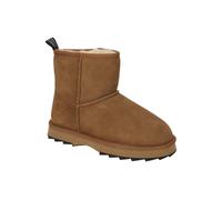 EMU Australia Women's Sharky Mini Sheepskin Boot, Chestnut/Black, Size 38