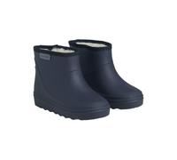En Fant Kinder Gummistiefel mit kurzem Schaft und Schurwollfell blue night Gr.23