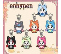 EN/HYPEN Schlüsselanhänger, JAKE, NIKI, SUNGHOON süße Kindheits-Acryl-Schlüsselanhänger, Rucksack-Anhänger, K-Pop Boyband Fan-Merchandise, Geschenke f