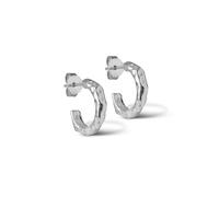 Enamel Hali Ohrringe Silber E221S - Damen - 925 Sterlingsilber