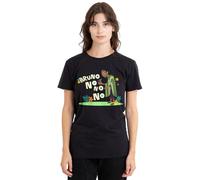 Encanto Bruno No, No, No Damen T-Shirt, Schwarz, L