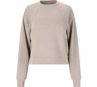 Sweatshirt ENDURANCE "Jade", Damen, Gr. 44, beige, 100% Polyester, unifarben, feminin, normal, Rundhals, Langarm, Sweatshirts, aus angenehm weichen Material (99112667-44) beige