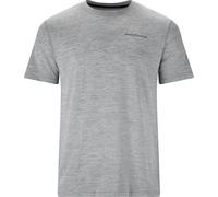 Endurance Herren Abdon Melange S/S Tee S grau
