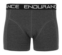 ENDURANCE Norwich Boxershorts Herren 1011 - dark grey melange 3XL