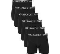 6er Pack ENDURANCE Burke Boxershorts Herren 1001 - black M