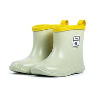 ENEN Gummistiefel Kinder Gr 22-30, Gummistiefel Mädchen und Jungen Wasserdichte Regenschuhe Kleinkind Leicht Bequeme für Kindergarten, Schule, Outdoor (TR5 Hellgrün,23)
