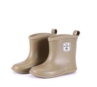 ENEN Gummistiefel Kinder Gr 22-30, Gummistiefel Mädchen und Jungen Wasserdichte Regenschuhe Kleinkind Leicht Bequeme für Kindergarten, Schule, Outdoor (TR3 Khaki,23)