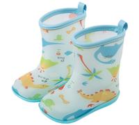 ENEN Gummistiefel Kinder Gr 23-27, Gummistiefel Mädchen und Jungen Wasserdichte Regenschuhe Kleinkind Leicht Bequeme für Kindergarten, Schule, Outdoor (951 Blau,24)