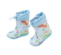 ENEN Gummistiefel Kinder Gr 23-27, Gummistiefel Mädchen und Jungen Wasserdichte Regenschuhe Kleinkind Leicht Bequeme für Kindergarten, Schule, Outdoor (953 Blau,23)