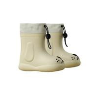 ENEN Gummistiefel Kinder Gr 23-29, Gummistiefel Mädchen und Jungen Wasserdichte Regenschuhe Kleinkind Leicht Bequeme für Kindergarten, Schule, Outdoor (23,Beige)