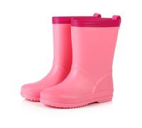 ENEN Gummistiefel Kinder Gr 23-38, Gummistiefel Mädchen und Jungen Wasserdichte Regenschuhe Kleinkind Leicht Bequeme für Kindergarten, Schule, Outdoor (083 Rosa,36)