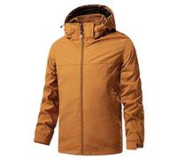 ENEN Herren Winterjacke, 2022 Freizeit große Größen Warm Daunenjacke Dick Slim Jacke Mantel mit Taschen Winddicht Parka Mantel Herrenjacke Fit Outdoor Business Work