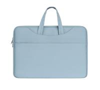 ENEN Laptoptasche 13-15 Zoll, Laptophülle mit Verstellbarem Schultergurt, Unifarben Laptop-Taschen Business Büro Arbeit Computertasche, Schlanke Laptop Bag für Frauen Herren (14 Zoll,Blau)