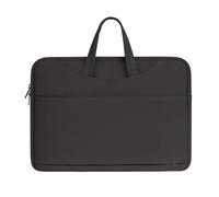 ENEN Laptoptasche 13-15 Zoll, Laptophülle mit Verstellbarem Schultergurt, Unifarben Laptop-Taschen Business Büro Arbeit Computertasche, Schlanke Laptop Bag für Frauen Herren (14 Zoll,Schwarz)