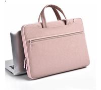 ENEN Laptoptasche 15.6 Zoll, 180° Stilvoll Laptop-Taschen Schultern, Laptop Tasche Business Büro Arbeit Computertasche, Schlanke Notebook Tasche für Herren Frauen (Rosa,15.6 Zoll)