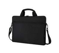 ENEN Laptoptasche 15.6 Zoll, Laptop-Taschen mit Schultergurt, Laptop Tasche Business Büro Arbeit Computertasche, Frauen Herren für Schlanke Notebook Tasche (15,6 Zoll,Schwarz)