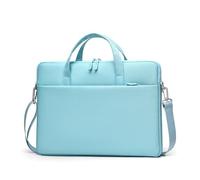 ENEN Laptoptasche 15.6 Zoll, Laptop-Taschen mit Schultergurt, mit Airbag Laptop Tasche Business Büro Arbeit Computertasche, Schlanke Notebook Tasche für Frauen Herren (14 Zoll,Aqua)