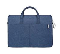 ENEN Laptoptasche 15.6 Zoll, Schule Laptop-Taschen, Laptop Tasche Business Büro Arbeit Computertasche, Schlanke Notebook Tasche für Herren Frauen (14 Zoll,Blau)