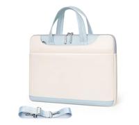 ENEN Laptoptasche 15.6 Zoll, Stilvoll Laptop-Taschen Schultern, Laptop Tasche Business Büro Arbeit Computertasche, Schlanke Notebook Tasche für Frauen Herren (14 Zoll,azurblau)
