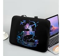 ENEN Laptoptasche mit Konstellation Drucken Neopren Wasserdicht Stoßfest Laptop Hülle Taschen Business Büro Arbeit Computertasche, Notebook Schutzhülle für Herren Frauen (Sagittarius,12 Zoll)