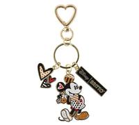 Enesco Disney Britto Midas Mickey Mouse Holding Flowers Schlüsselanhänger, 14 cm, mehrfarbig, mehrfarbig, 14 cm