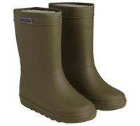 EnFant - Premium-Stiefel mit Wolle gefüttert, isoliert, wasserdicht, für den Winter, Schnee, Regenstiefel - nachhaltig und recycelbar, Ivy Green, 8 Toddler