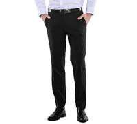 engbers Herren Herren Anzug-Hose Regular My Favorite, Schwarz, 36564, Schwarz in Größe 27