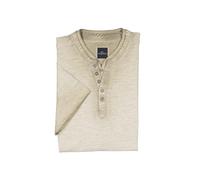 engbers Herren Herren Henley T-Shirt, Beige, 40535, Beige in Größe XL