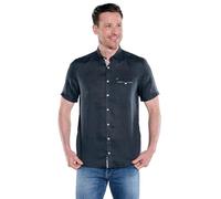 engbers Herren Herren Kurzarm-Hemd aus Leinen, Saphirblau, 38362, Saphirblau in Größe 3XL