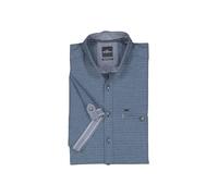 engbers Herren Herren Kurzarm-Hemd Gemustert, Brilliantblau, 39193, Brilliantblau in Größe M
